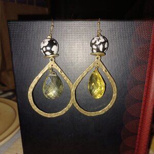 Anthropologie Teardrop Earrings